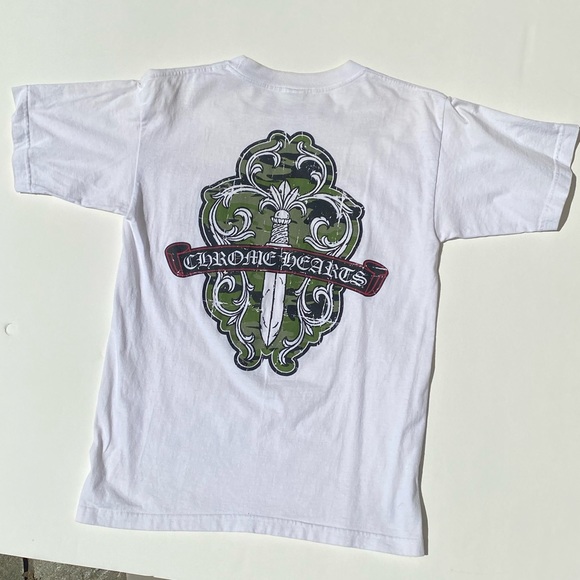 Chrome Hearts Camo Dagger Tee - Picture 5 of 8